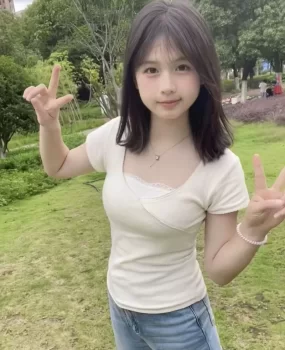 深圳 清纯白嫩小美女