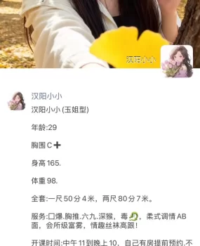 汉阳骚少妇